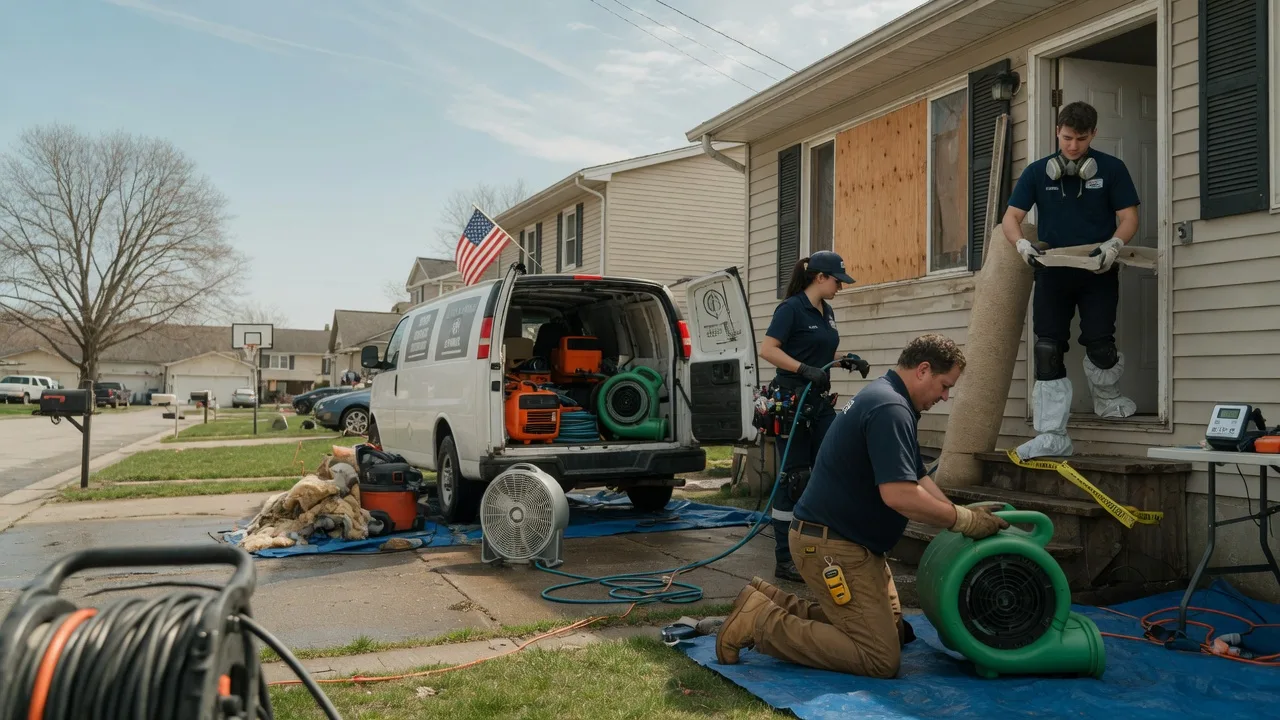 Water Damage Restoration in Shumway, IL near me